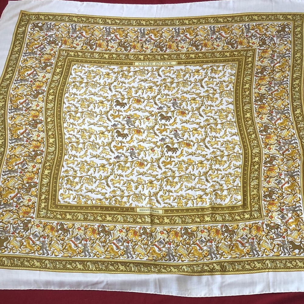 Hermès cashmere shawl